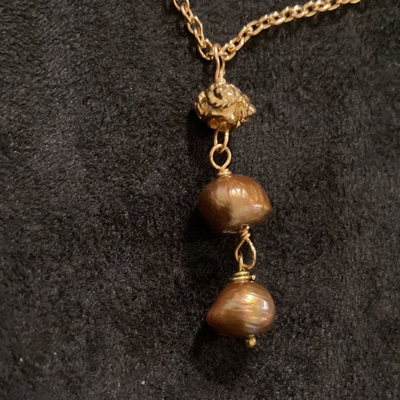 Cascading Pearl Necklace - Picture 3 of 6